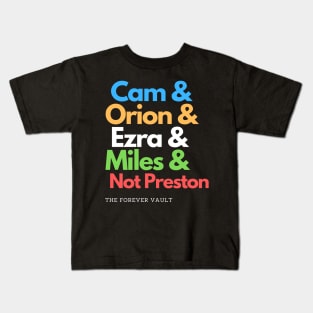 Finn Dixon's Forever Vault Gymnastics Team T-Shirt Kids T-Shirt